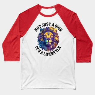 Fiery Leo: Born to Shine- loe zodiac sign Baseball T-Shirt